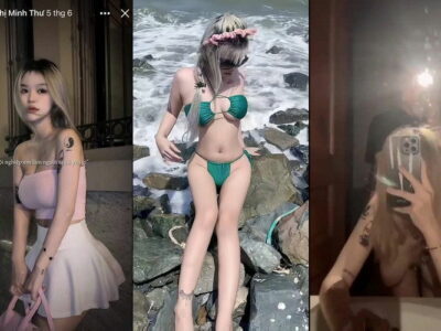 Minh Thư quay phim mà em cũng lấy máy ra quay lại