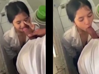 Trốn học cùng em nữ sinh bú mút cây hàng khủng